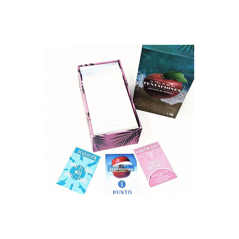 La Isla de las Tentaciones Juego de Cartas Oficial 