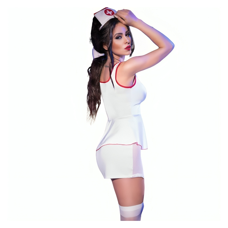 Disfraz Enfermera Top & Falda CR 4160