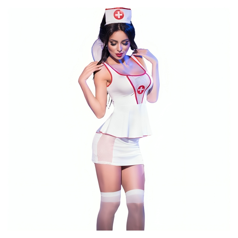 Disfraz Enfermera Top & Falda CR 4160