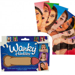 Wanky Hankies 7 Pañuelos Extra Grandes Mujeres