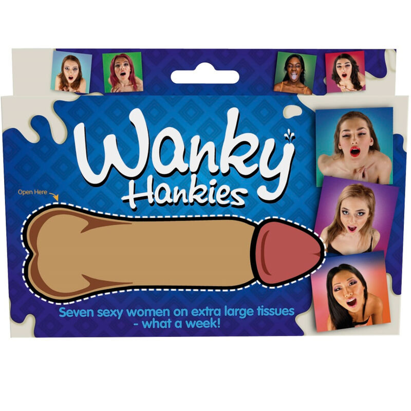 Wanky Hankies 7 Pañuelos Extra Grandes Mujeres