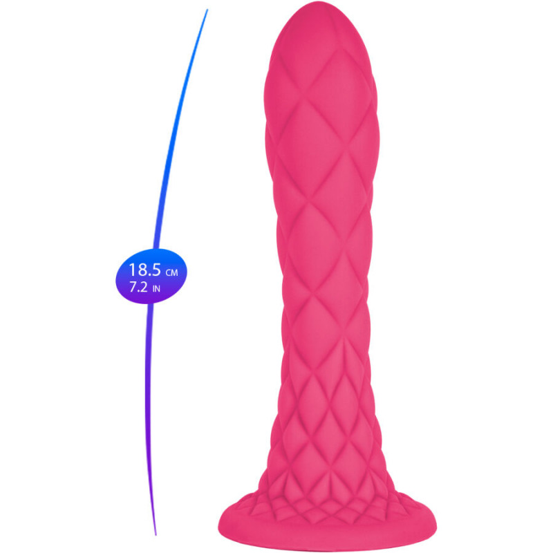 Dreamy Dildo Fantasy Termorreactivo Fucsia 18,5 cm