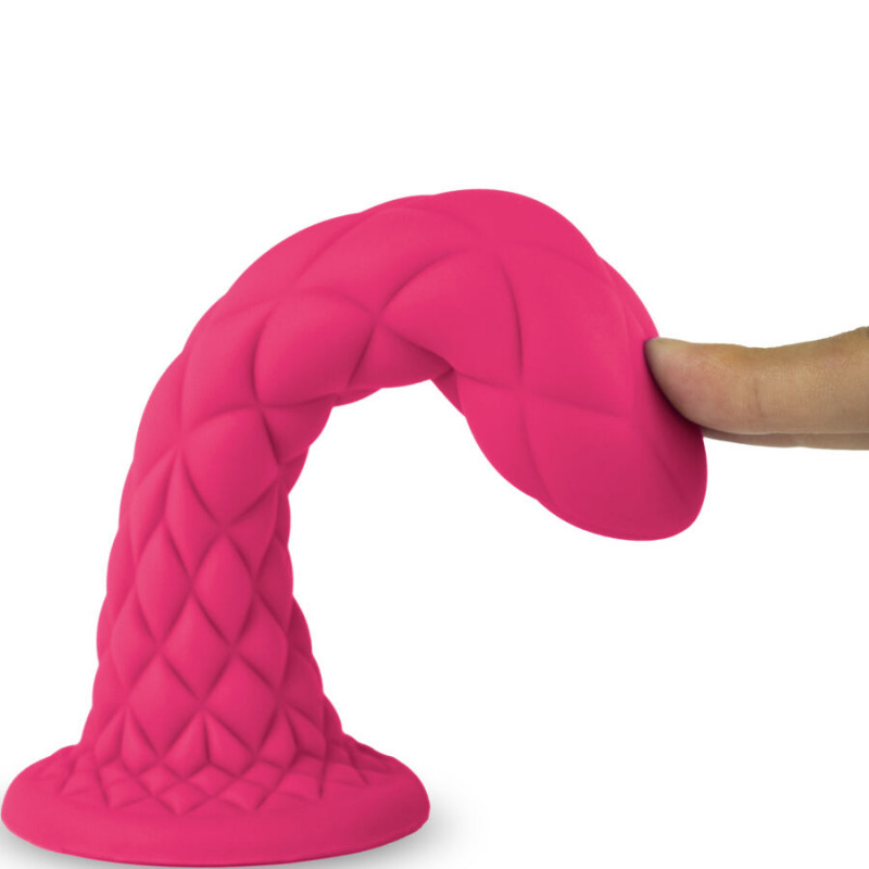 Dreamy Dildo Fantasy Termorreactivo Fucsia 18,5 cm