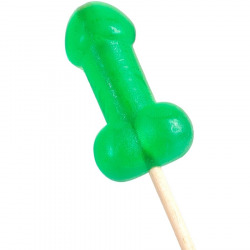 Piruleta Pene Caramelo Menta con Efecto Frío