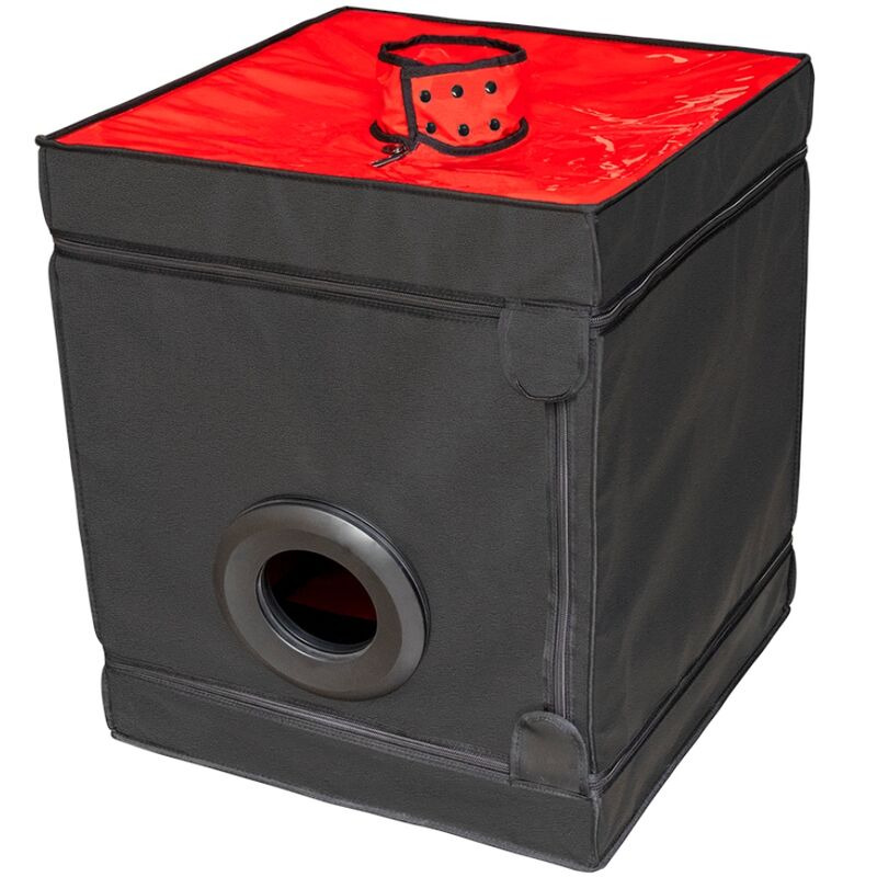 Kink Club Cabina Bukake Negro y Rojo