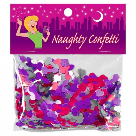 Naughty Confeti Forma Pene