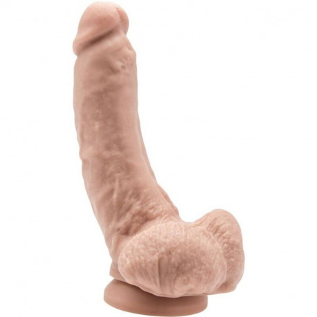 Dildo 20,5 cm con Testículos Natural