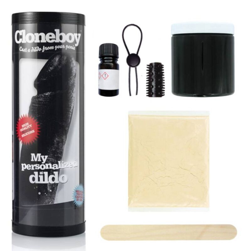 Kit Clonador de Pene con Vibración Negro