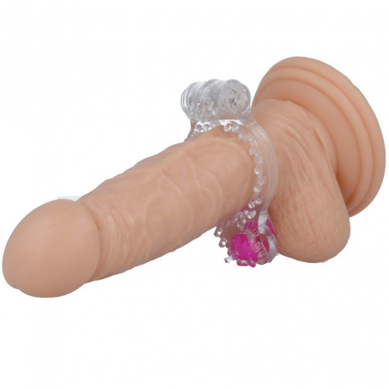 Ring Double Pleasure Transparente