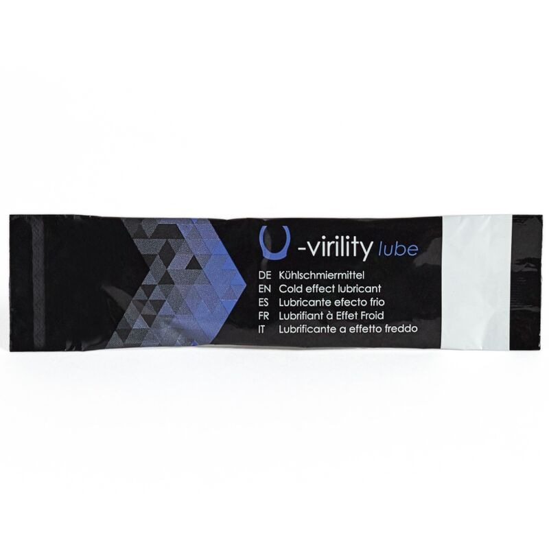 U Virility Lube Lubricante Efecto Frío 10 x 5 ml