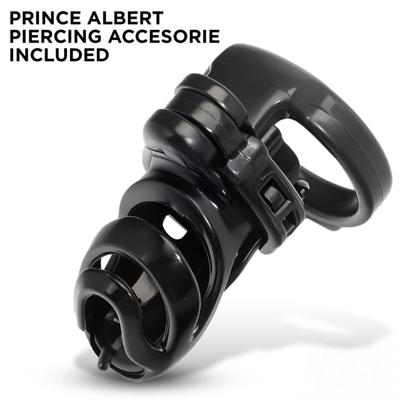 Detention Jaula para el Pene con Accesorio para Prince Albert