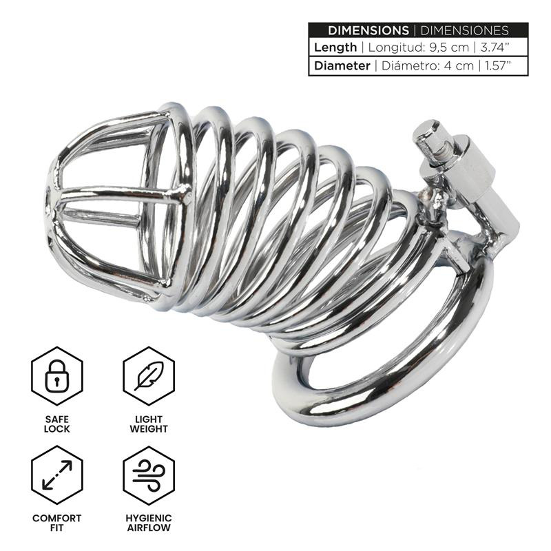 Warden Jaula para el Pene Talla S