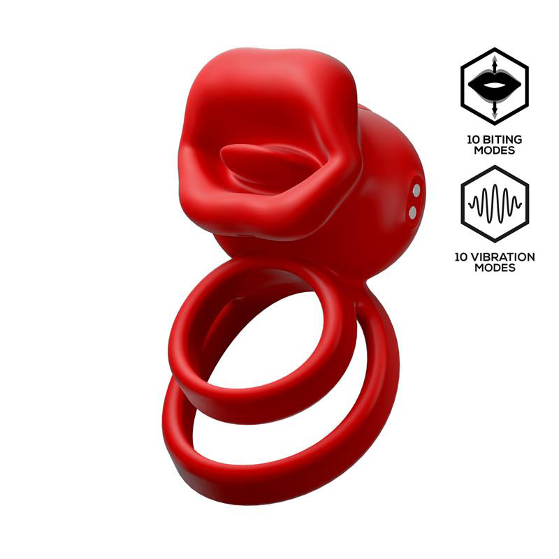 Bittey Anillo Vibrador con Biting