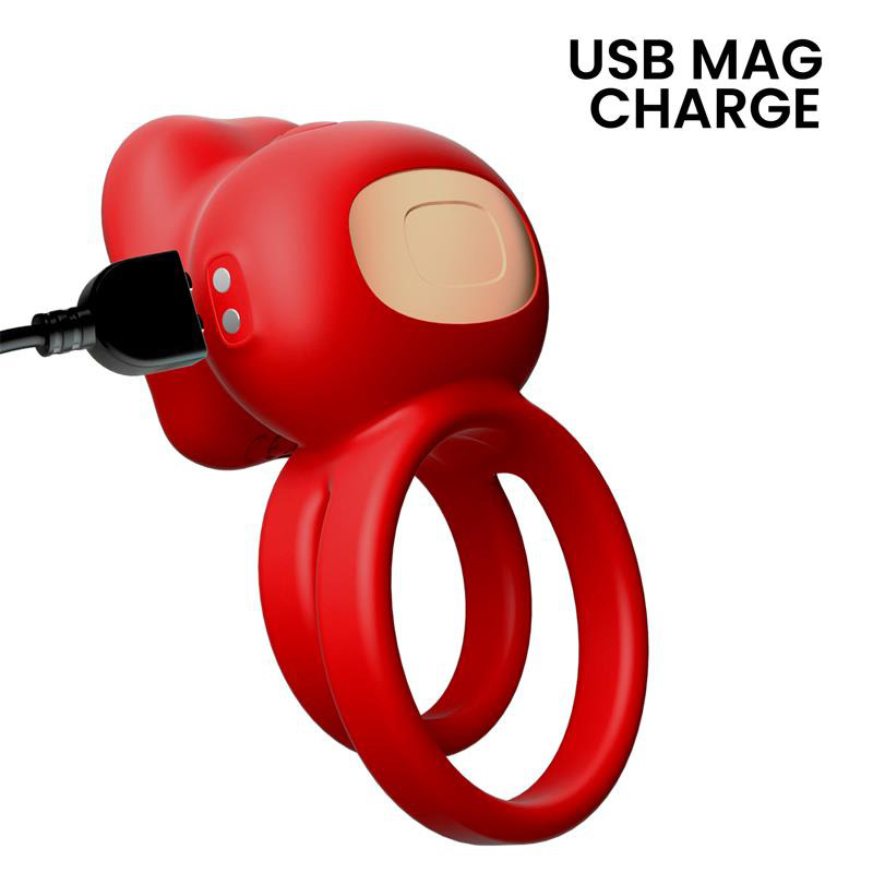 Bittey Anillo Vibrador con Biting