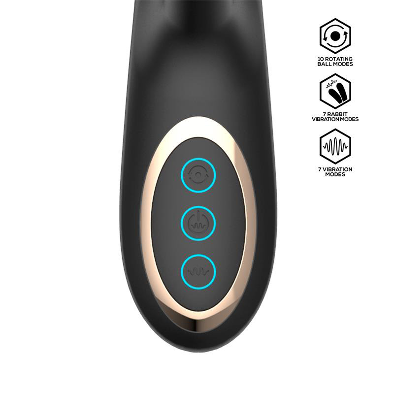 Patty Vibrador con Bola Rotadora