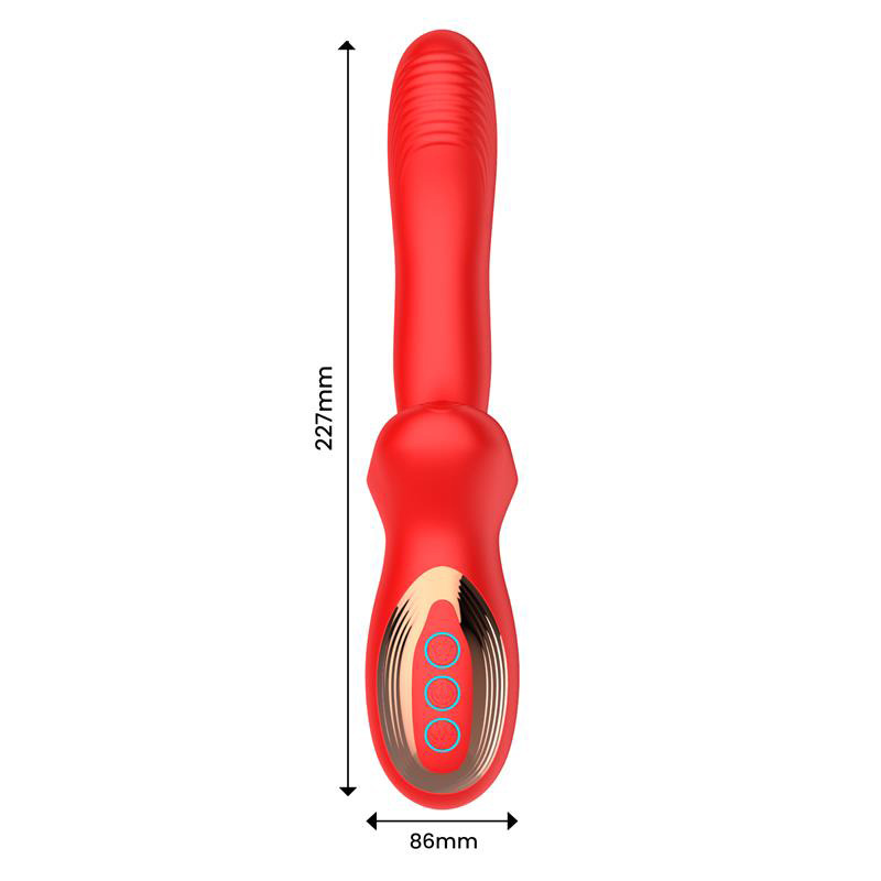 Vyron Vibrador con Thrusting y Biting