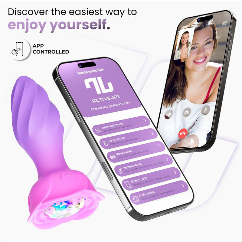 Moxy Plug Anal con Rotación 360º con App