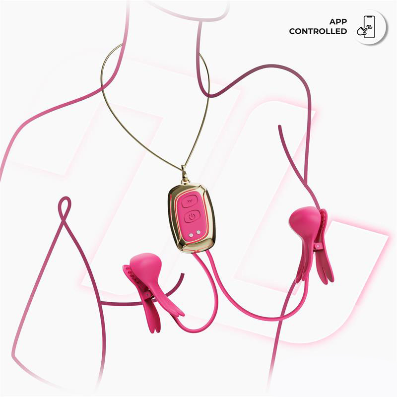 Tickly Pinzas para Pezones con APP