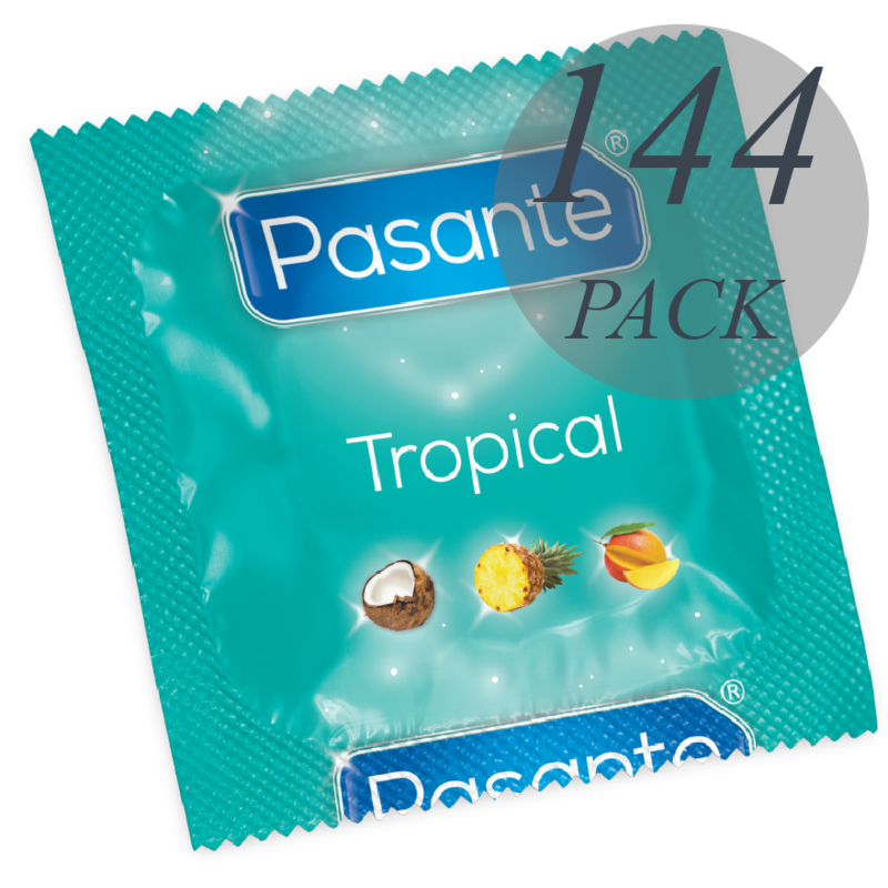 Preservativos Sabores Tropical 144 Uds