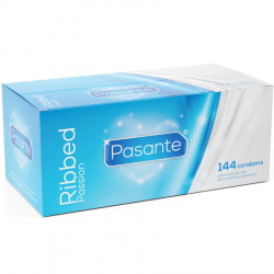 Ribbed Passion Preservativos Caja 144 Uds