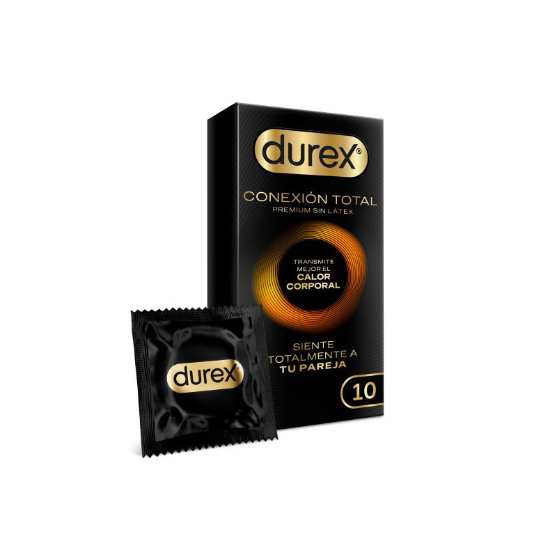 Durex Conexión Total Ultra Fino Sin Latex 10 Uds