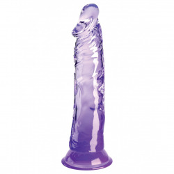 Clear Pene Realistico 19.7 cm Morado