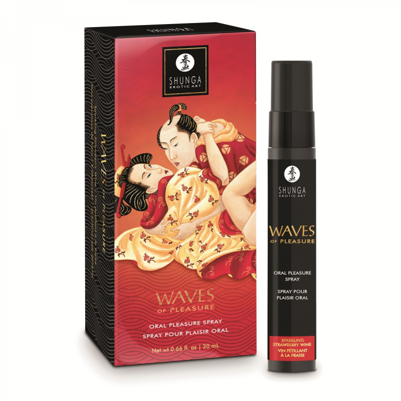 Waves Pleasure Spray Oral Seductor Fresa 20 ml