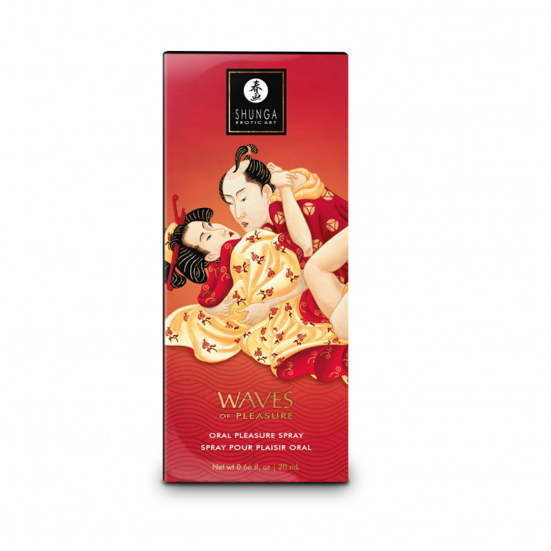 Waves Pleasure Spray Oral Seductor Fresa 20 ml