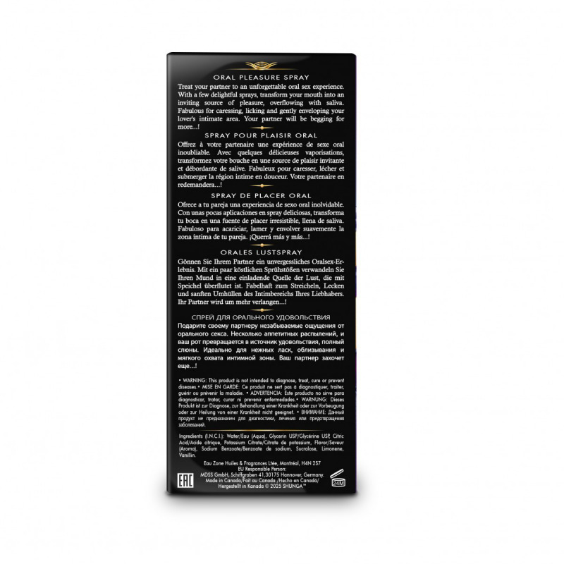 Waves Pleasure Spray Oral Seductor Frutas Exoticas 20 ml