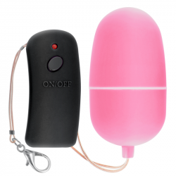 Huevo Vibrador con Mando Control Remoto Rosa