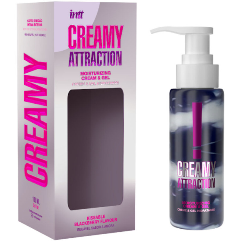Crema y Gel Besable Sabor Mora 100 ml
