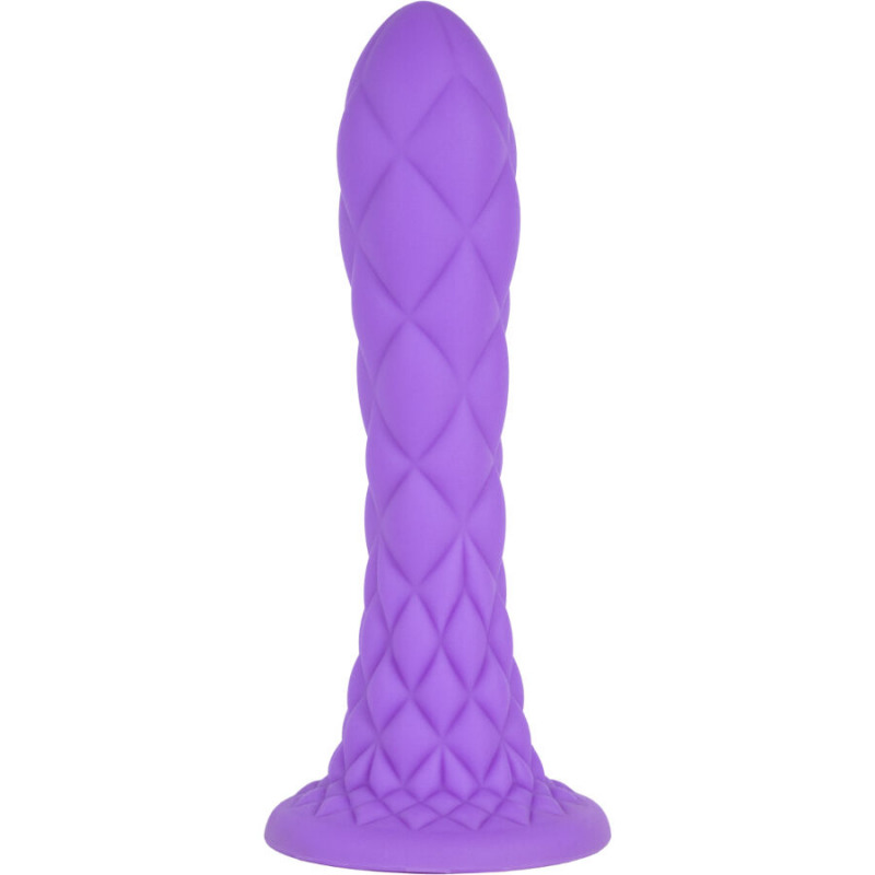 Dreamy Dildo Fantasy Termorreactivo Violeta 18,5 cm