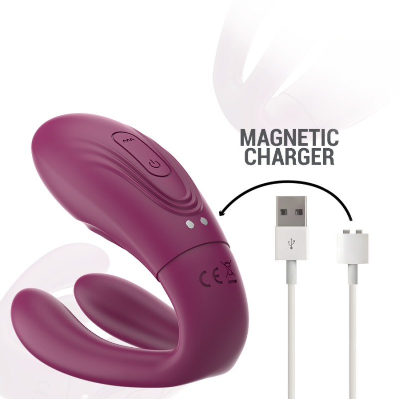 Sandra Vibrador y Estimulador de Pinzas con Control Remoto