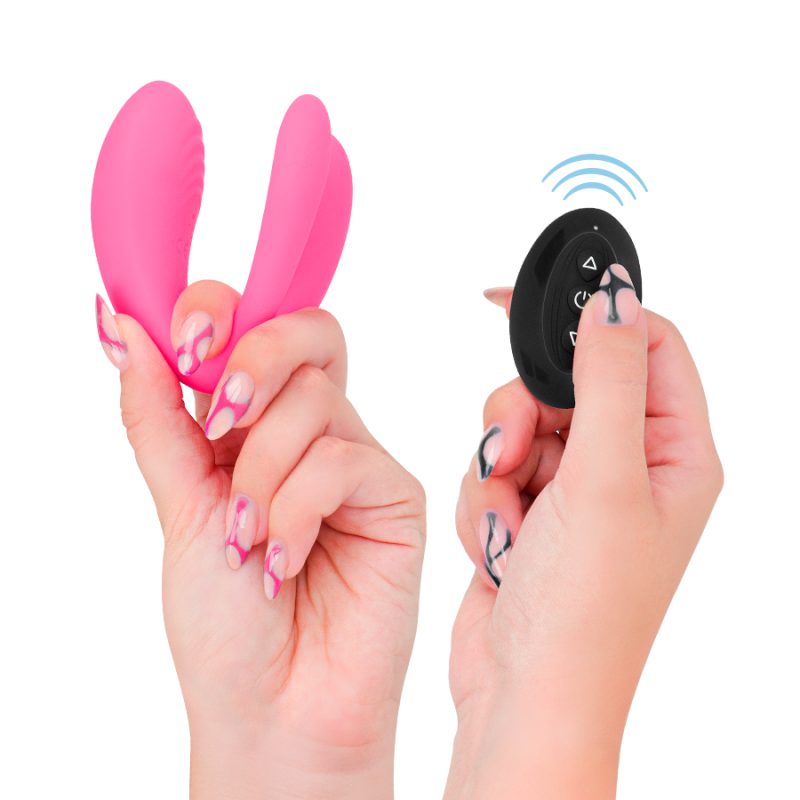 Julia Vibrador y Estimulador de Pinzas con Control Remoto