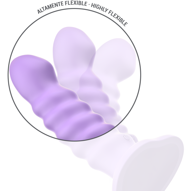 Brenda Vibrador Talla M en Espiral con Control Remoto