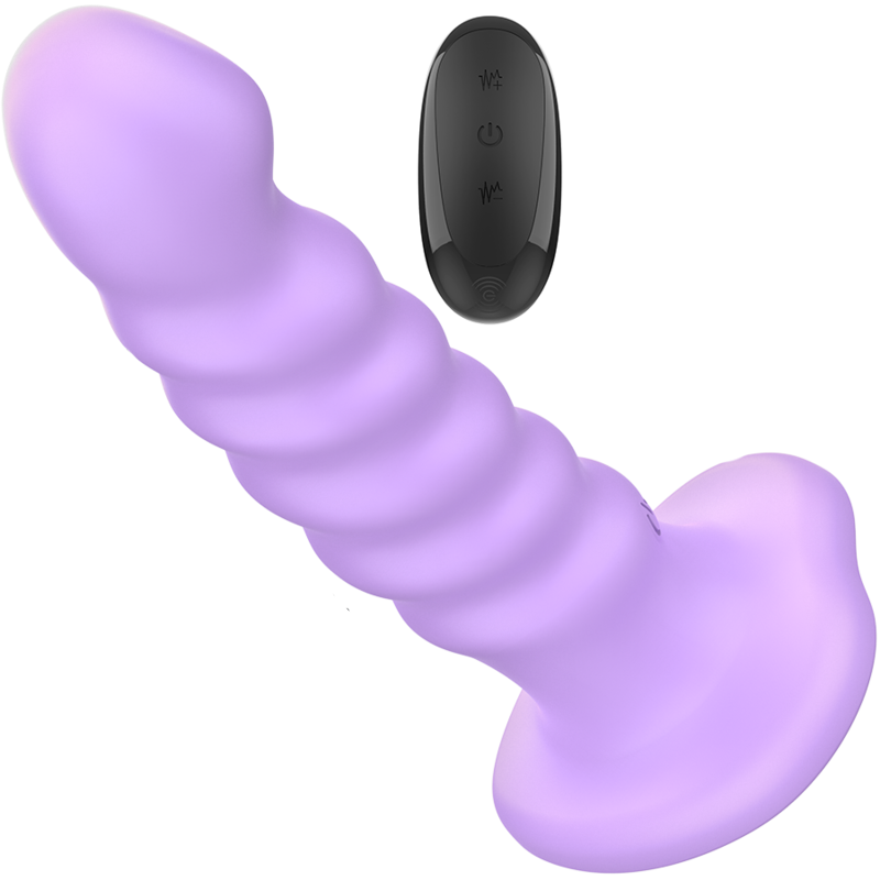 Brenda Vibrador Talla M en Espiral con Control Remoto
