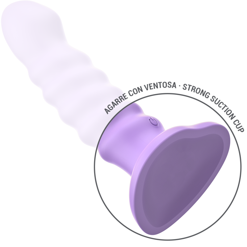 Brenda Vibrador Talla M en Espiral con Control Remoto