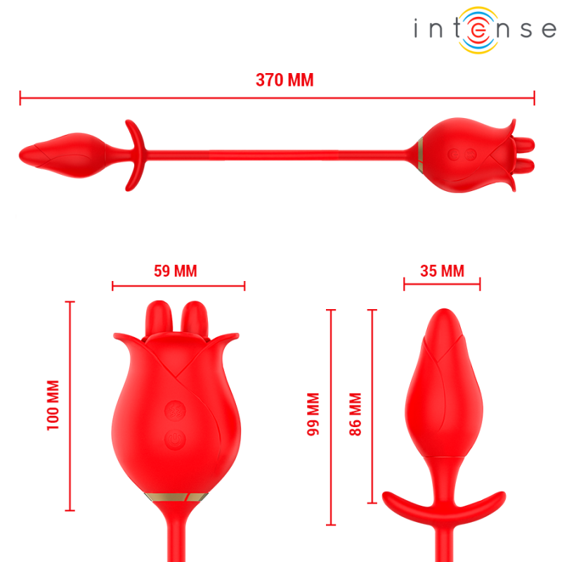 Melanie Doble Estimulador Clitoris con Lengua