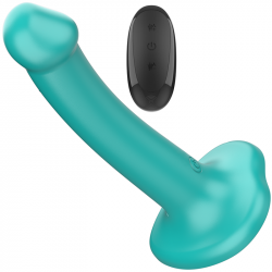 Katie Vibrado Azul Oscuro con Control Remoto