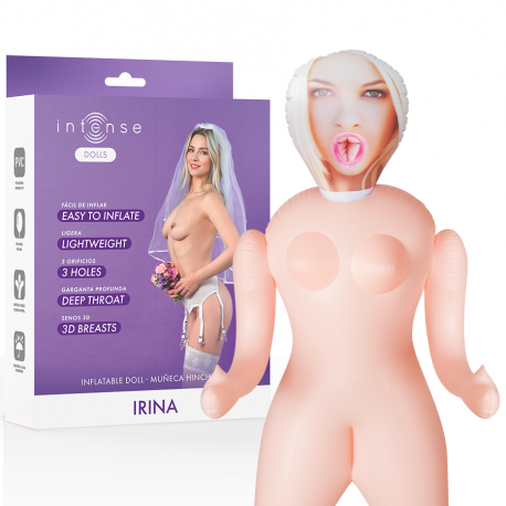 Irina Muñeca Hinchable 3 Orificios