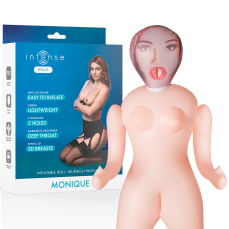 Monique Muñeca Hinchable 3 Orificios