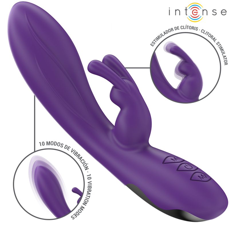Randall Vibrador Rabbit Morado