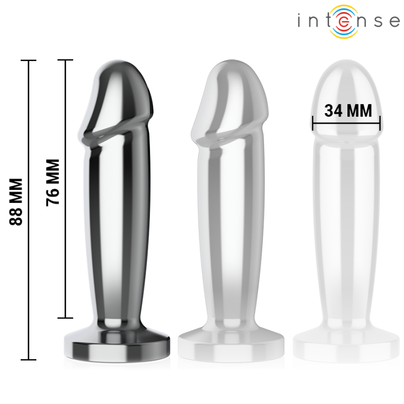 Plug Anal Dildo Vibrador Control Remoto Talla S