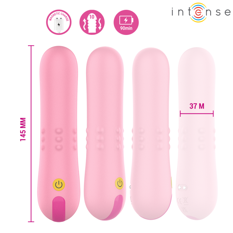 Barbara Vibrador con Perlas Giratorias