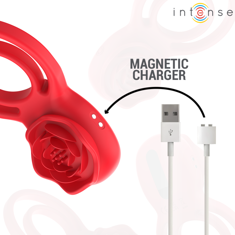 Gail Rosa Estimulador Rojo Control Remoto