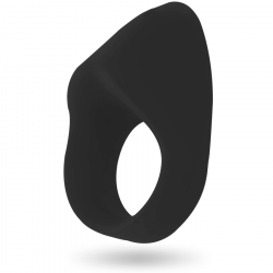 Oto Anillo Vibrador Negro