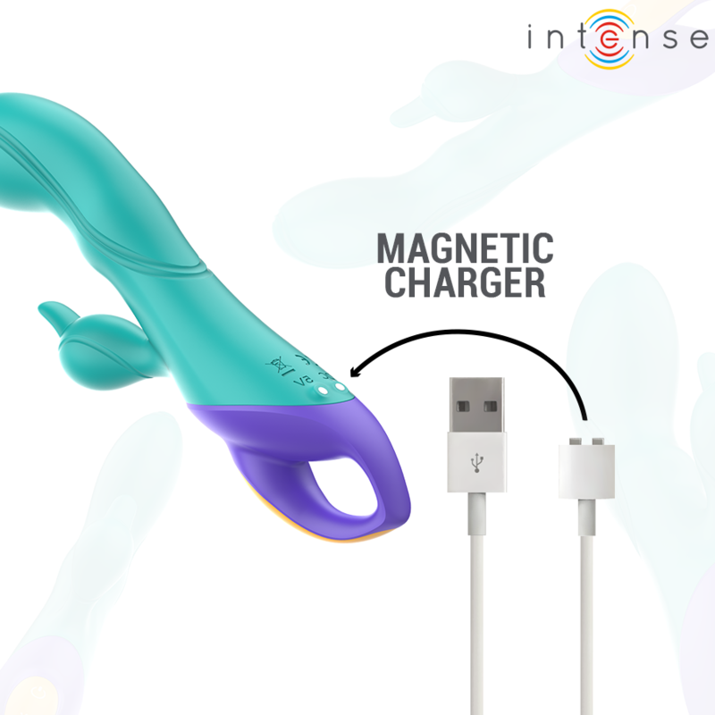 Fred Vibrador Rabbit Azul