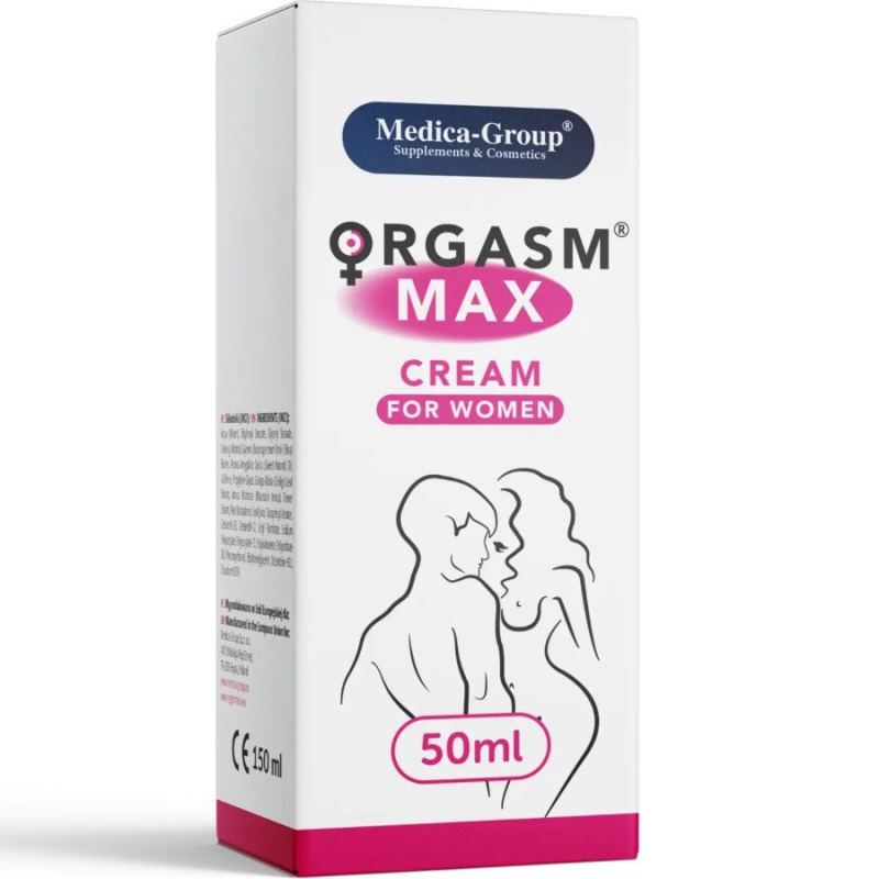 Orgasm Max Crema Intima Mujeres 50 ml