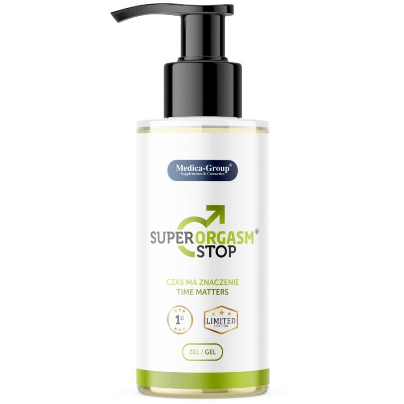 Super Orgasm Stop Gel Intimo Hombre 150 ml