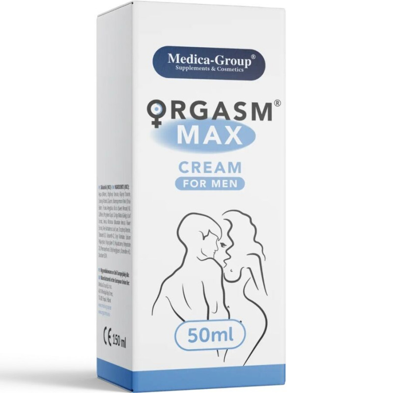 Orgasm Max Crema Intima Hombre 50 ml